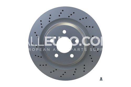 Hella Pagid Rear Disc Brake Rotor 2114231112 355126402