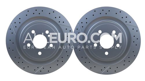 Hella Pagid Rear Disc Brake Rotor 1724230112 355126441
