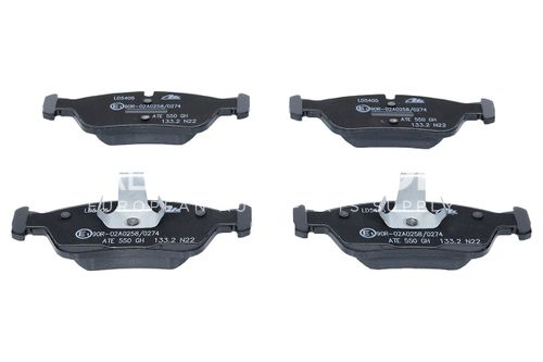 ATE Ceramic Front Disc Brake Pad Set 34116761244
