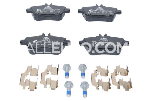 ATE Ceramic Rear Disc Brake Pad Set 0074209620