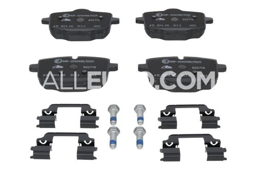 ATE Rear Disc Brake Pad Set 34212284389