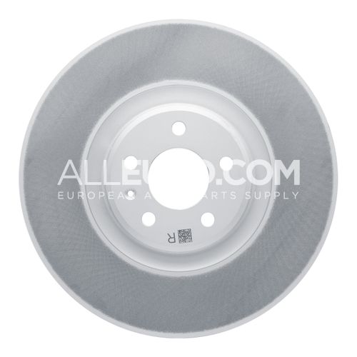 Dynamic Friction Front Right Disc Brake Rotor 95B615302J