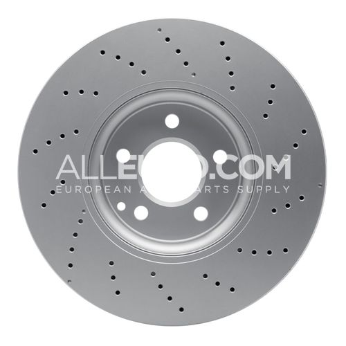 Dynamic Friction Front Disc Brake Rotor 000421181207 624-63121