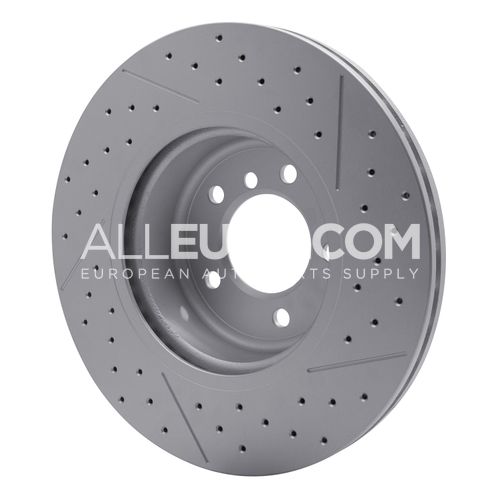 Dynamic Friction Front Disc Brake Rotor 34116786392 634-31085