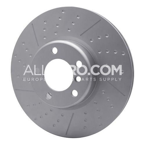 Dynamic Friction Front Disc Brake Rotor 34106797602 644-31108