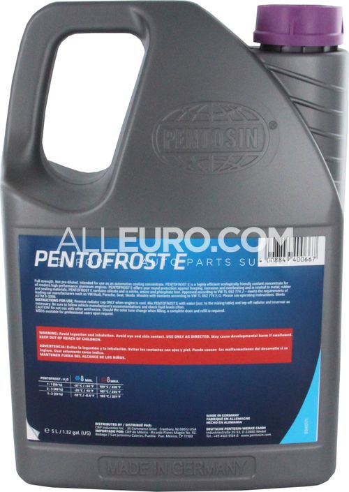 Pentosin Engine Coolant / Antifreeze 8113206 8113206
