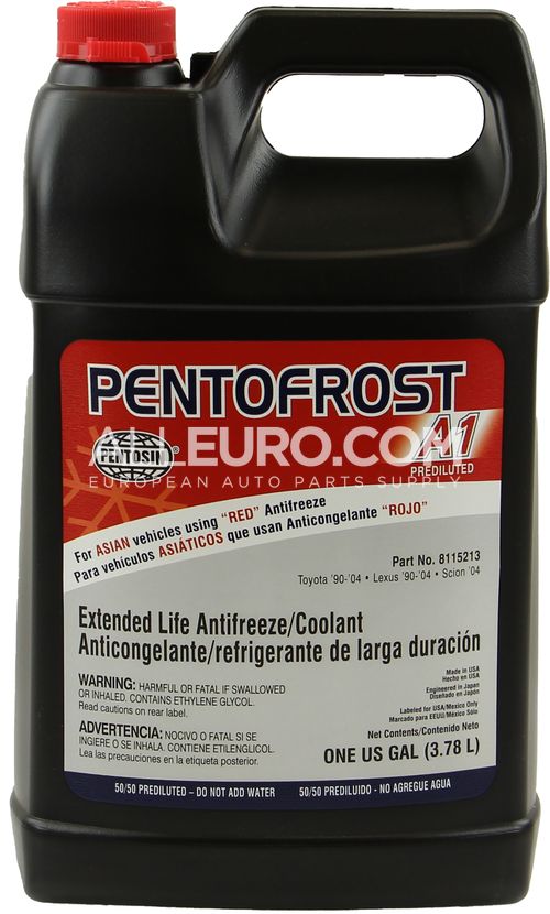 Pentosin Coolant 1 Gallon 8115203 8115213