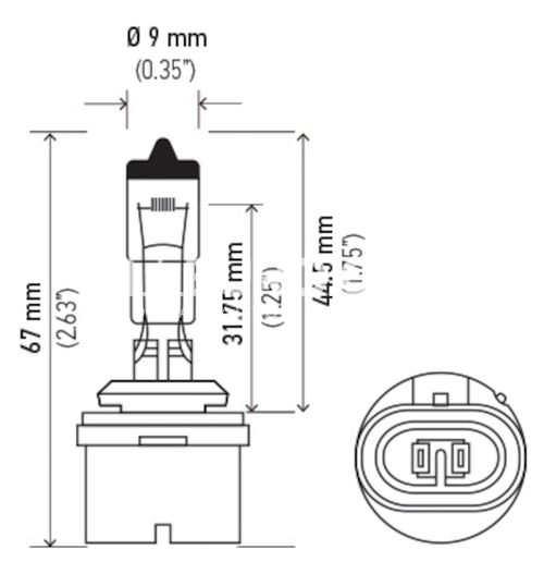 Hella Front Fog Light Bulb 78410 880