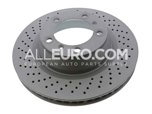 Zimmermann Rear Left Disc Brake Rotor 99135240100 460.4502.20