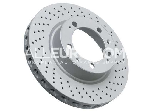 ATE Front Right Disc Brake Rotor 99335104401