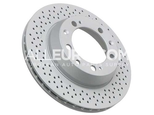 ATE Rear Disc Brake Rotor 99335204102