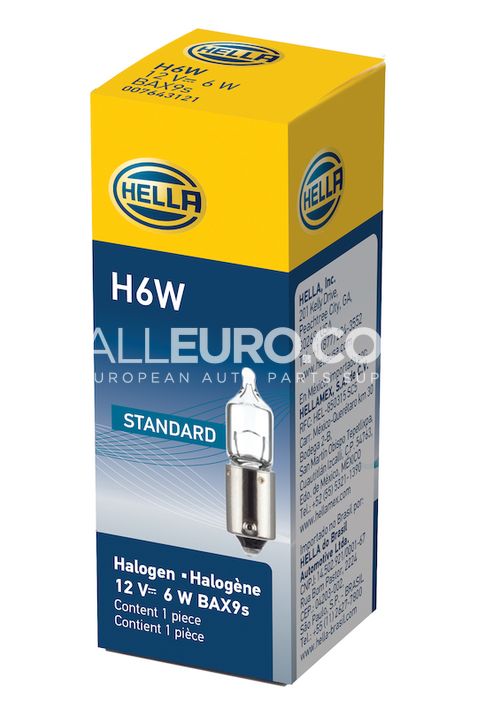 Hella Front Parking Light Bulb LB-H6W H6W