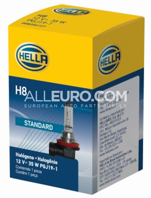 Hella Front Multi Purpose Light Bulb LB-H8/35W H8