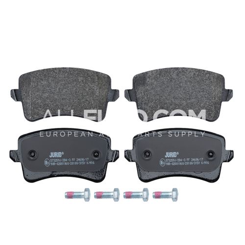 Jurid Rear Disc Brake Pad Set 8K0698451L