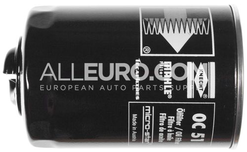 MAHLE Engine Oil Filter 068115561B OC 51