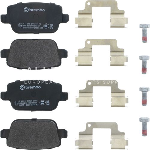 Brembo Rear Disc Brake Pad Set LR003655 P44016