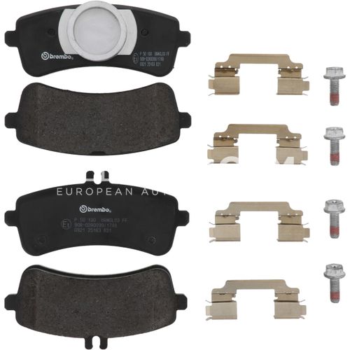Brembo Rear Disc Brake Pad Set 0084200720 P50130