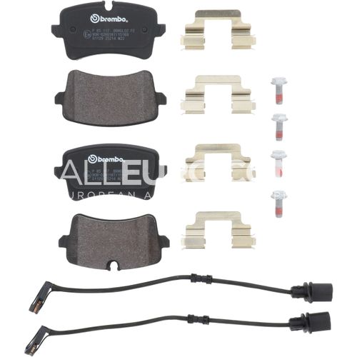 Brembo Rear Disc Brake Pad Set 4H0698451L P85117