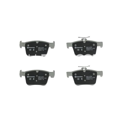 Brembo Rear Disc Brake Pad Set P85125N P85125N