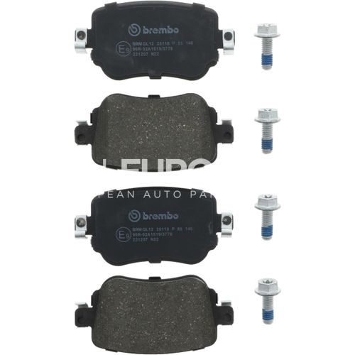 Brembo Rear Disc Brake Pad Set 5Q0698451B P85140
