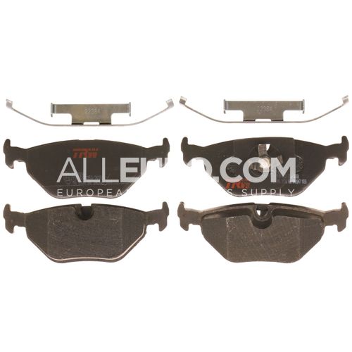 TRW Ceramic Rear Disc Brake Pad Set 34211162536
