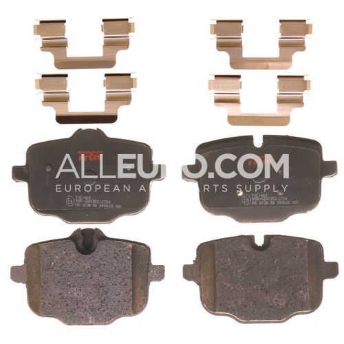 TRW Ceramic Rear Disc Brake Pad Set 34216857805