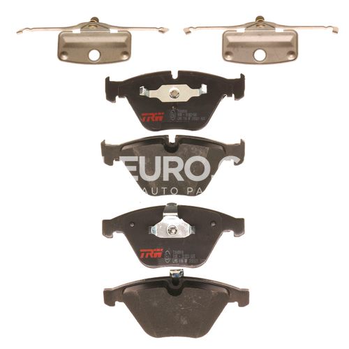TRW Ultra Front Disc Brake Pad Set 34116794915