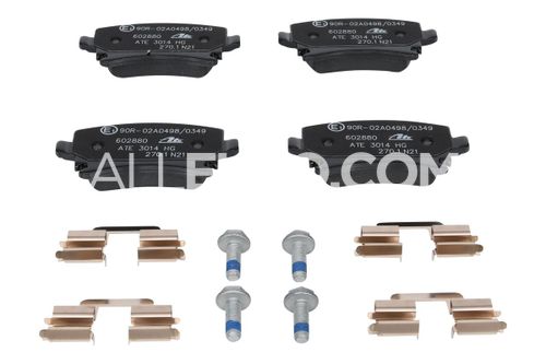 ATE Rear Disc Brake Pad Set 1K0698451H