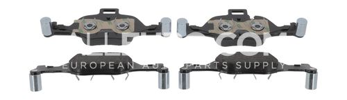 Jurid Front Disc Brake Pad Set 34116883470