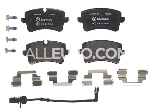 Brembo Rear Disc Brake Pad Set 4G0698451A P85150