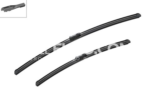 Bosch Front Windshield Wiper Blade Set 4H1998002B 3397007586
