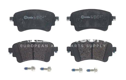 Brembo Rear Disc Brake Pad Set 8W0698451BG P85154