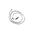Brembo Rear Disc Brake Pad Wear Sensor 34352229780