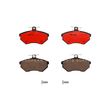 Brembo Front Disc Brake Pad Set P85015N